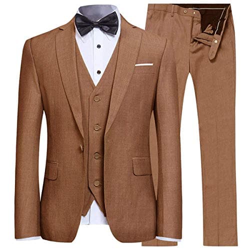 Men's Slim Fit 3-Piece Suit