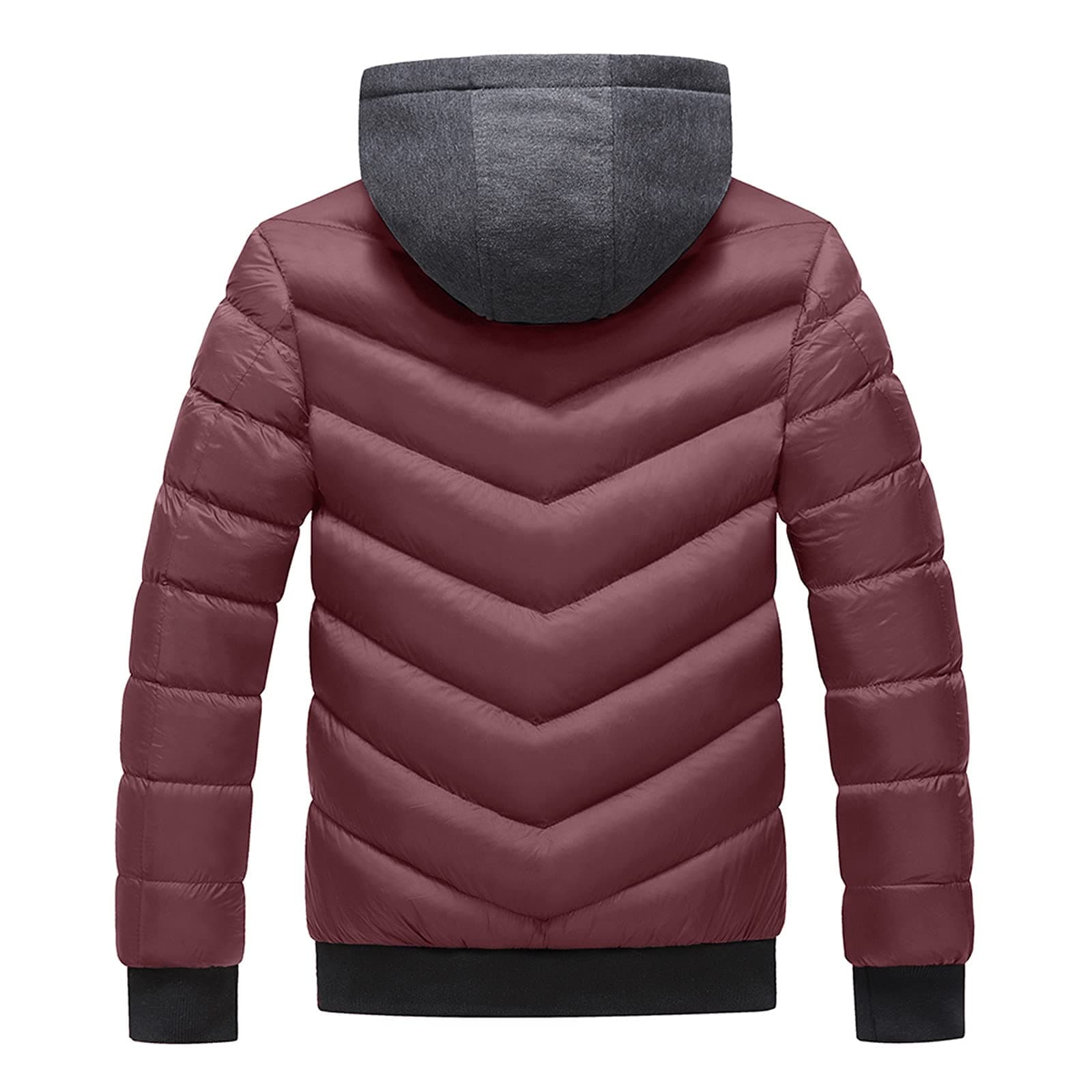 Xxl Hot Pink Wool Trench Coat for Men