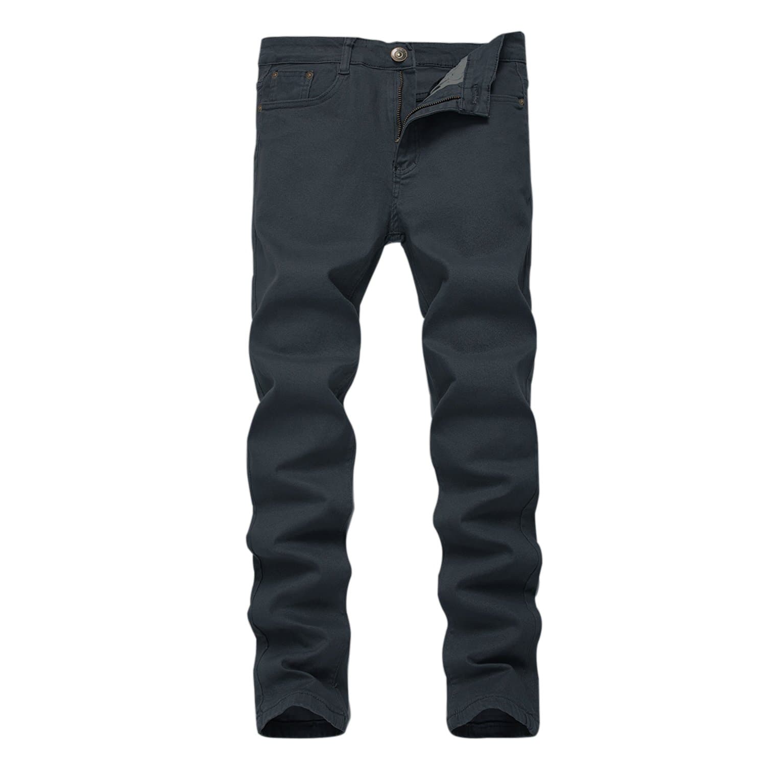 WULFUL Men's Slim Fit Skinny Stretch Denim Pants