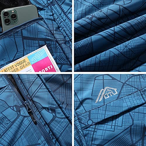 Men's Waterproof Ski Jacket for Winter Sports