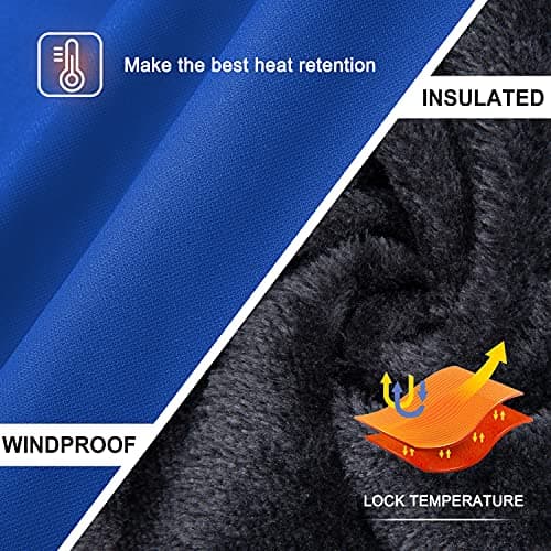 FARVALUE Boys' Waterproof Winter Ski Jacket with Removable Hood