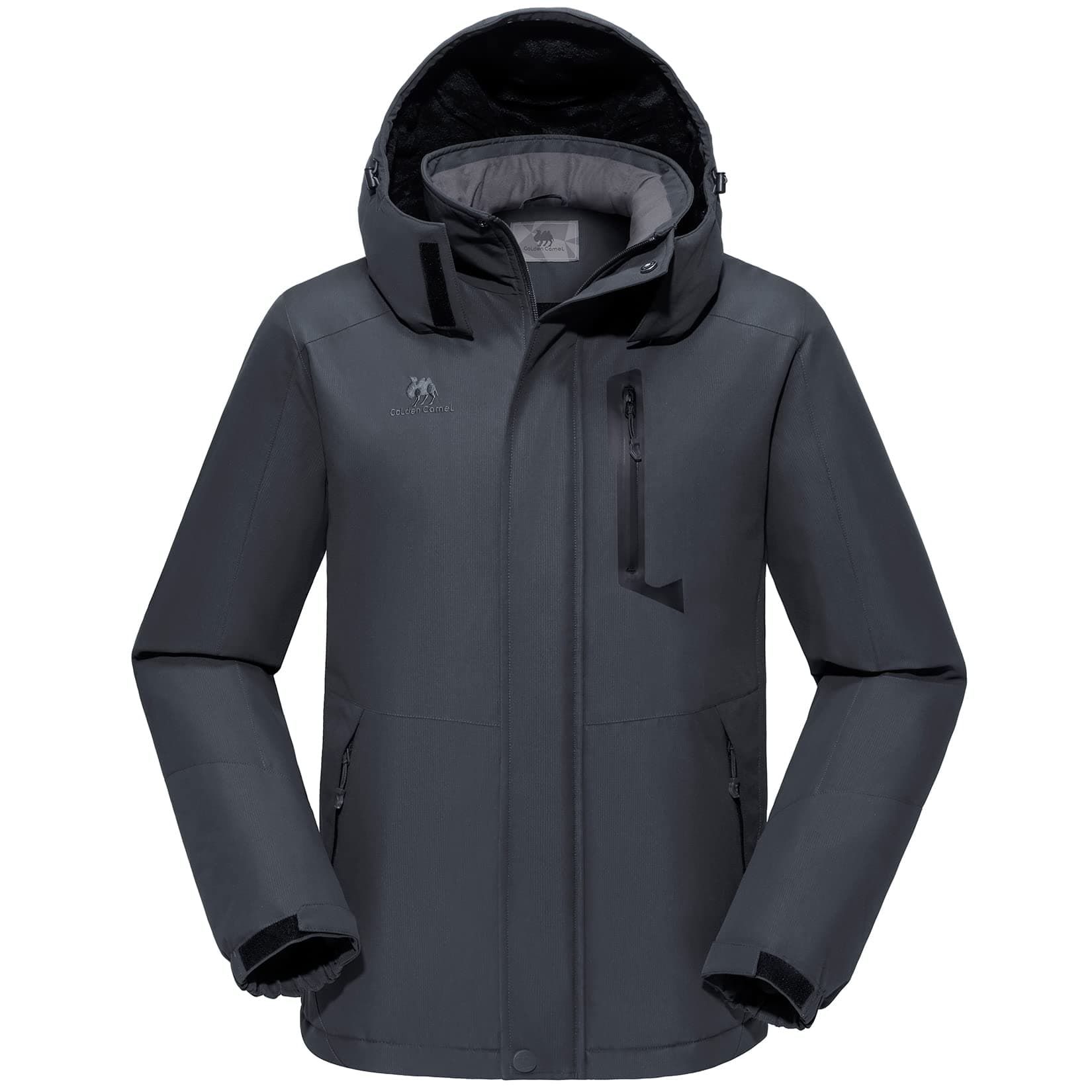 Golden Camel Men's Winter Windproof Snow Parka Jacket