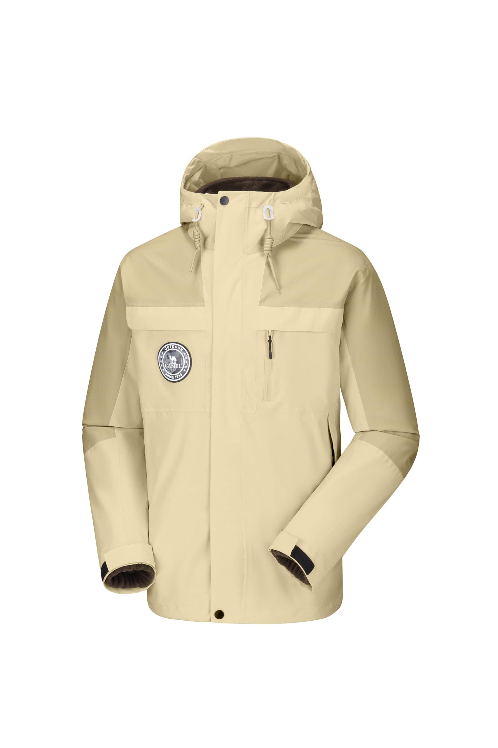 CAMELSPORTS Men's 3 in 1 Waterproof Winter Ski Jacket