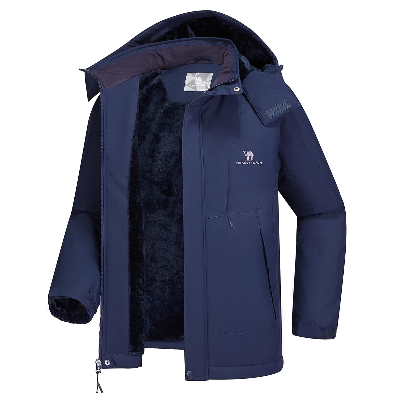 CAMEL CROWN Men's Winter Waterproof Ski Jacket