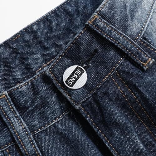 Blue Gradient Slim Fit Mens Skinny JeansComfortable Commuter CasualFashion