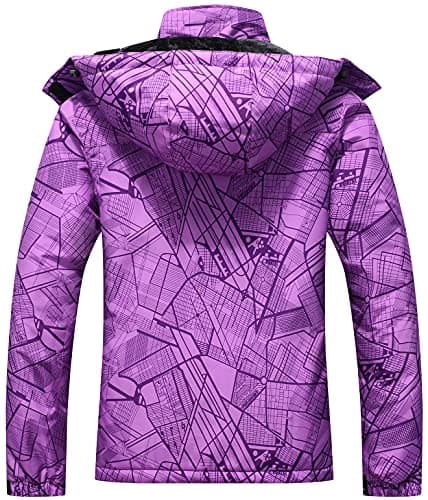 Women's Ski Jacket for Hiking and Travel - Waterproof and Warm