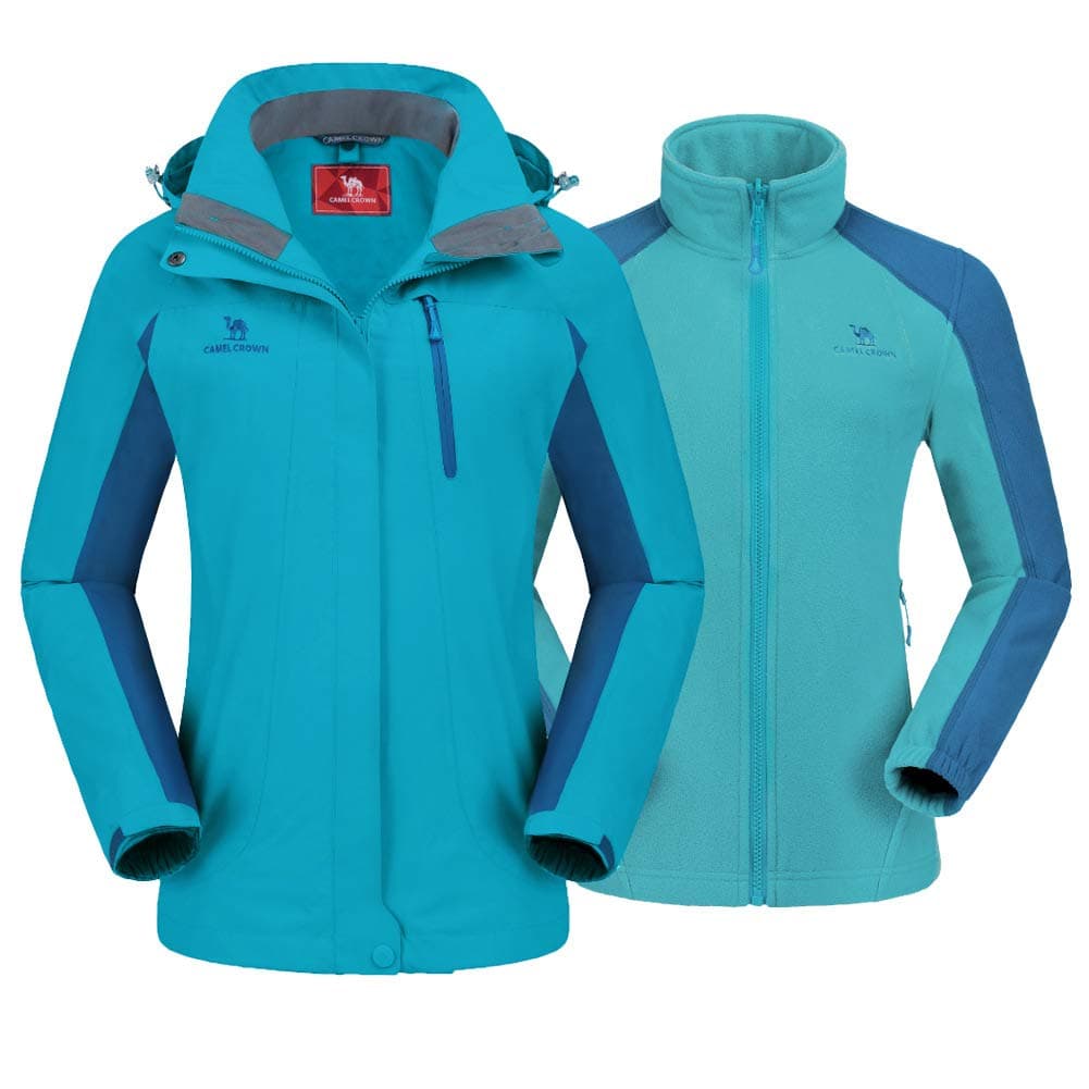 Women's 3-in-1 Ski Jacket: Waterproof, Windproof, Warm
