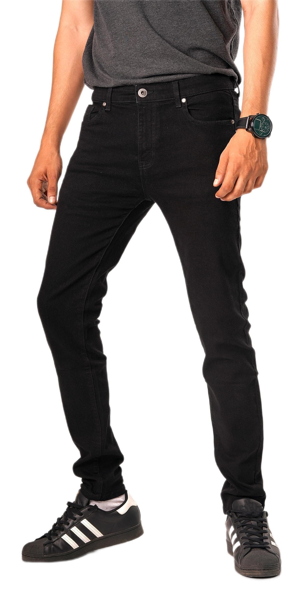 Alamo Men's Skinny Jeans - Classic Slim Fit Denim Jeans for Men