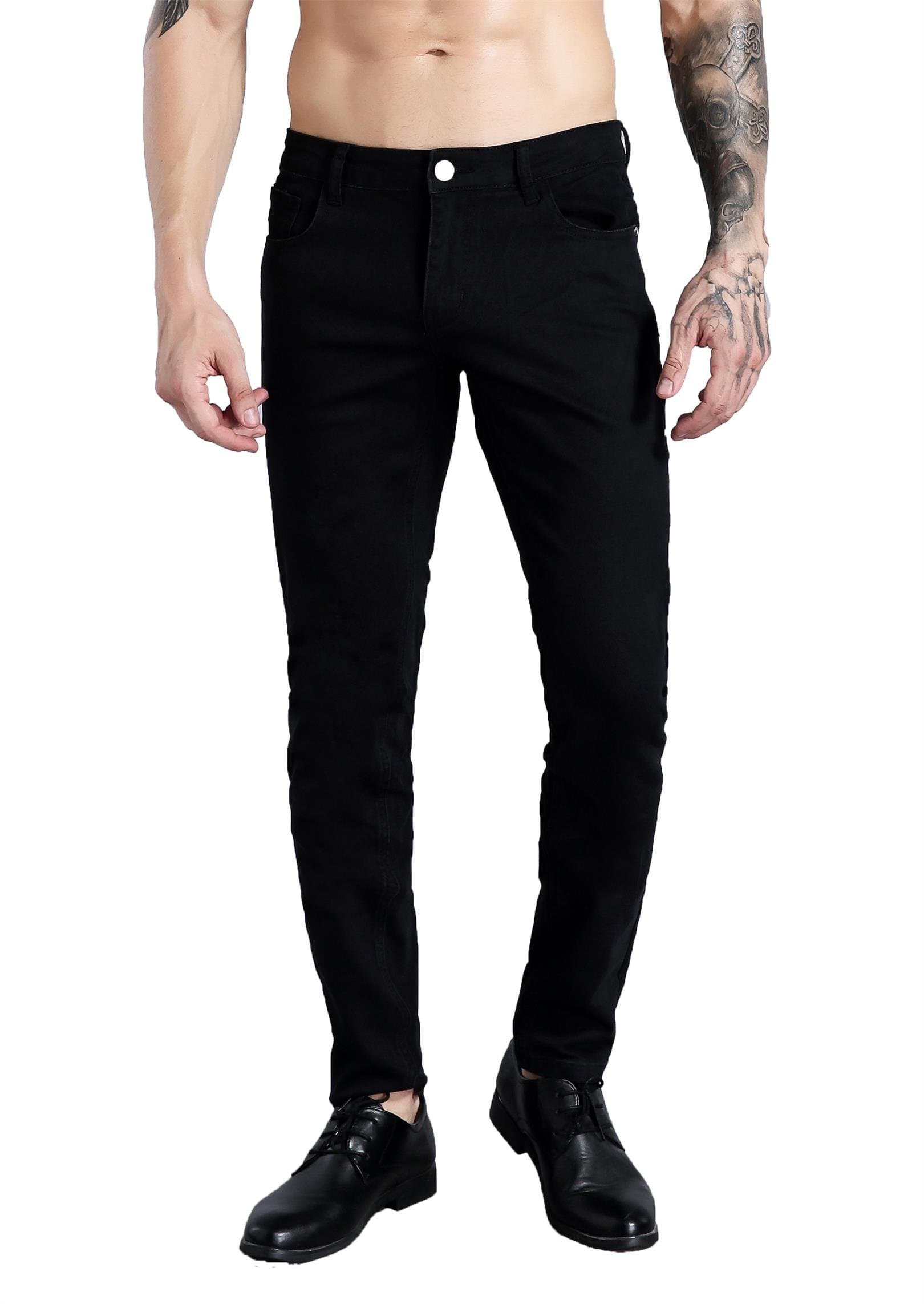Slim Fit Stretch Denim Jeans for Men