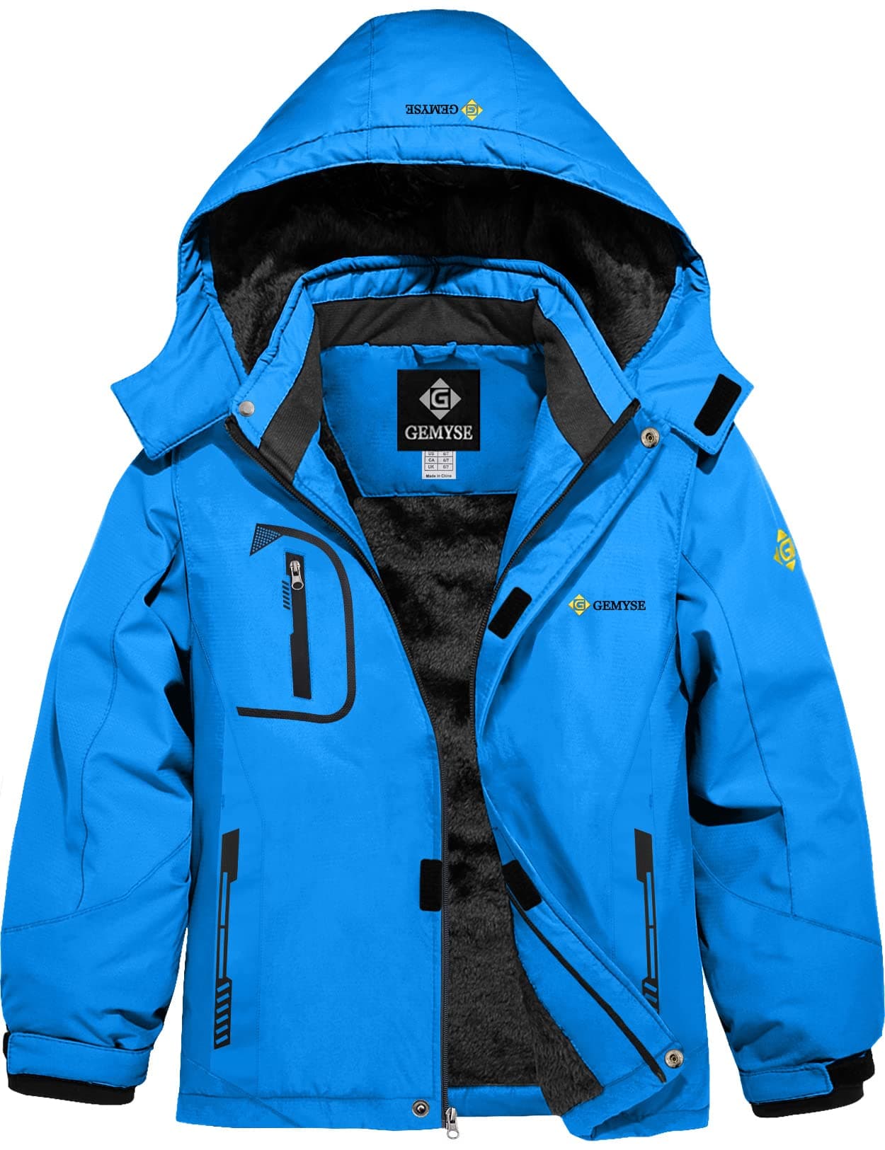 Waterproof Winter Ski Jacket for Boys