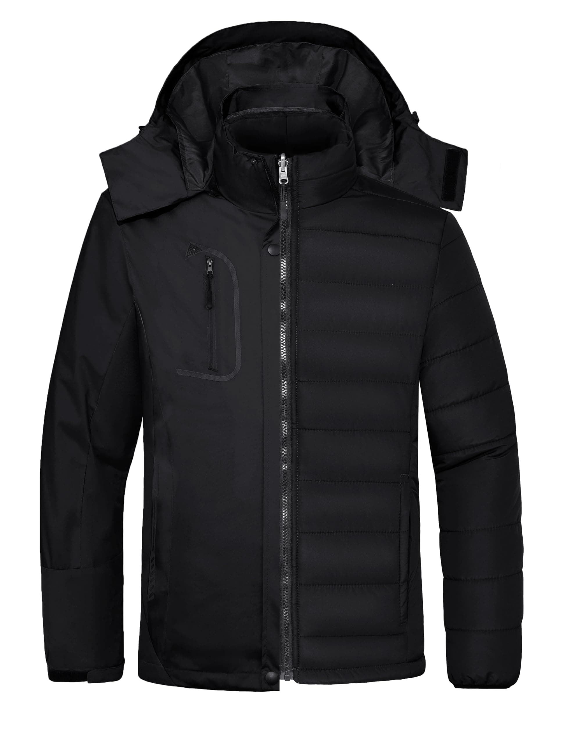 Wantdo Men's 3-in-1 Waterproof Winter Ski Coat