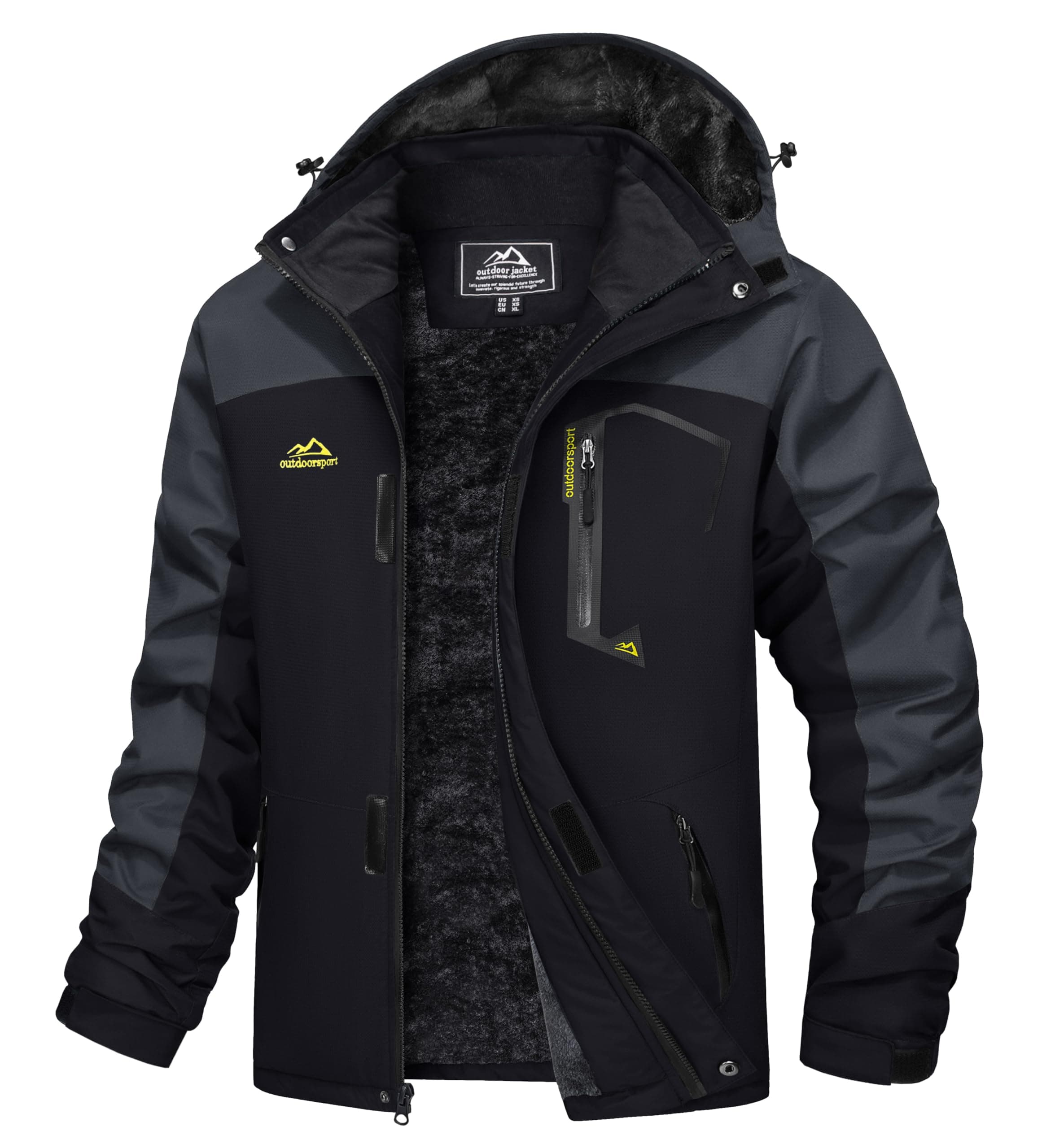 Men's Winter Parka Raincoat