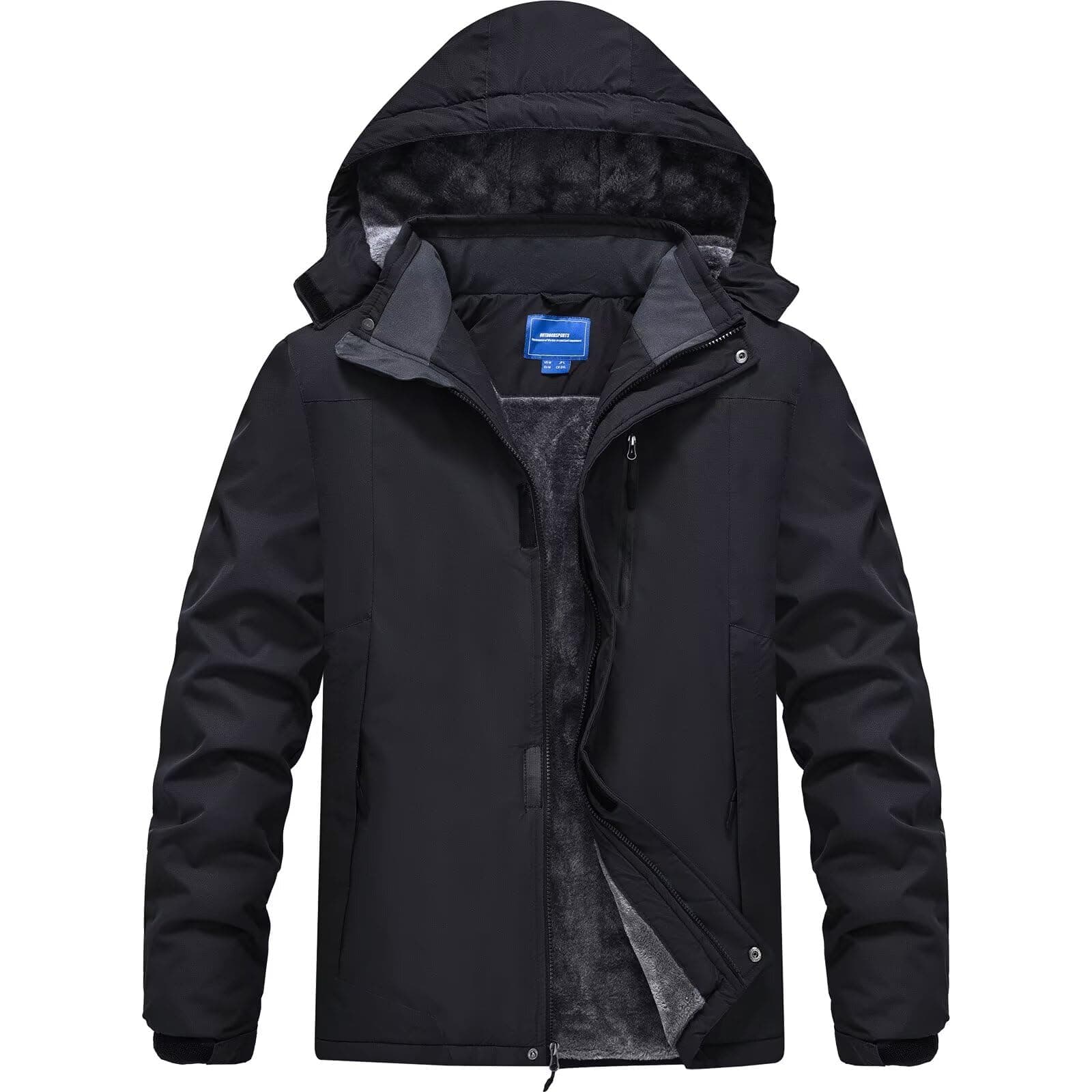 Men's CNBQDD Winter Waterproof Ski Snow Coat