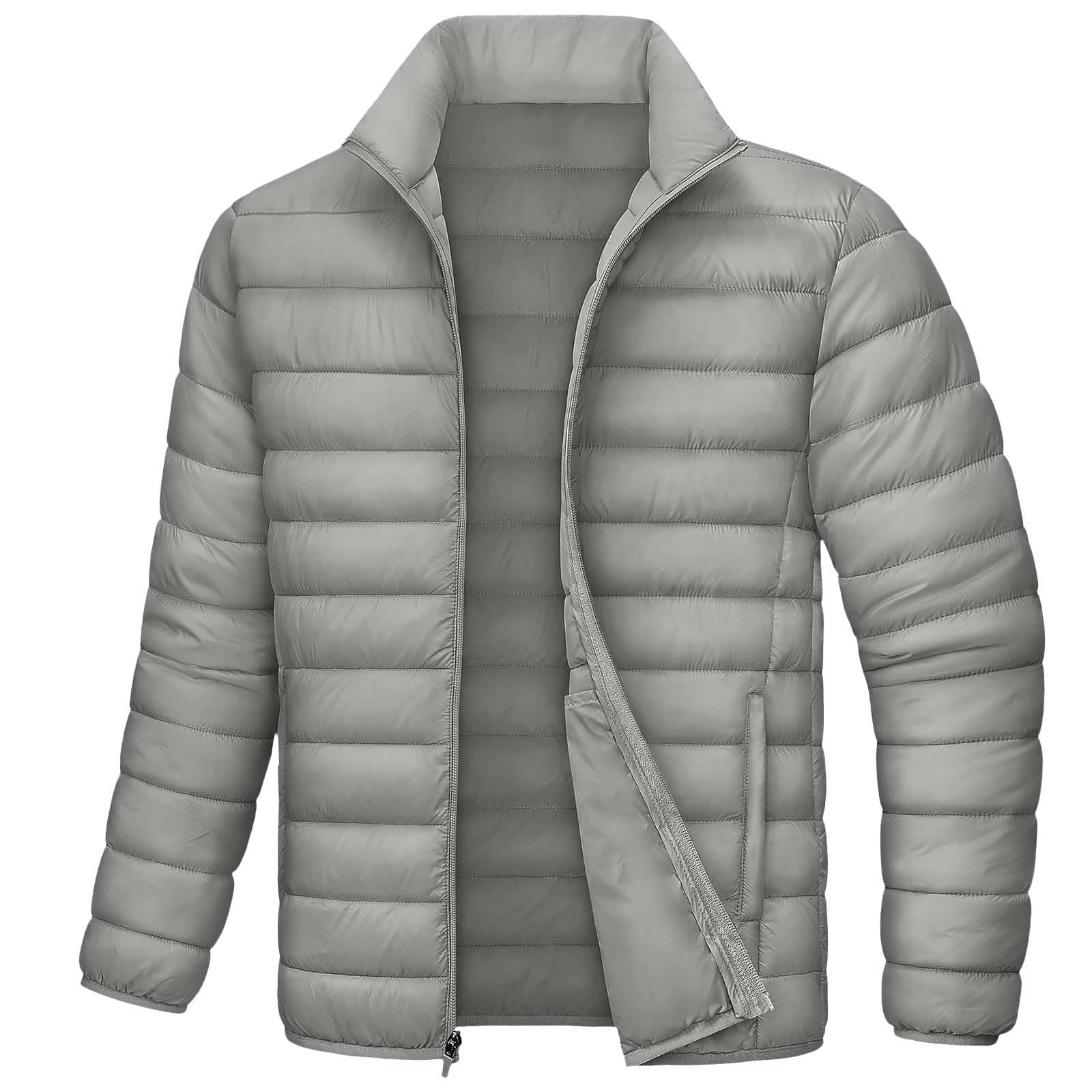 Men's Wool Trench Coat Slim Fit Winter Outerwear for Big and Tall Men
