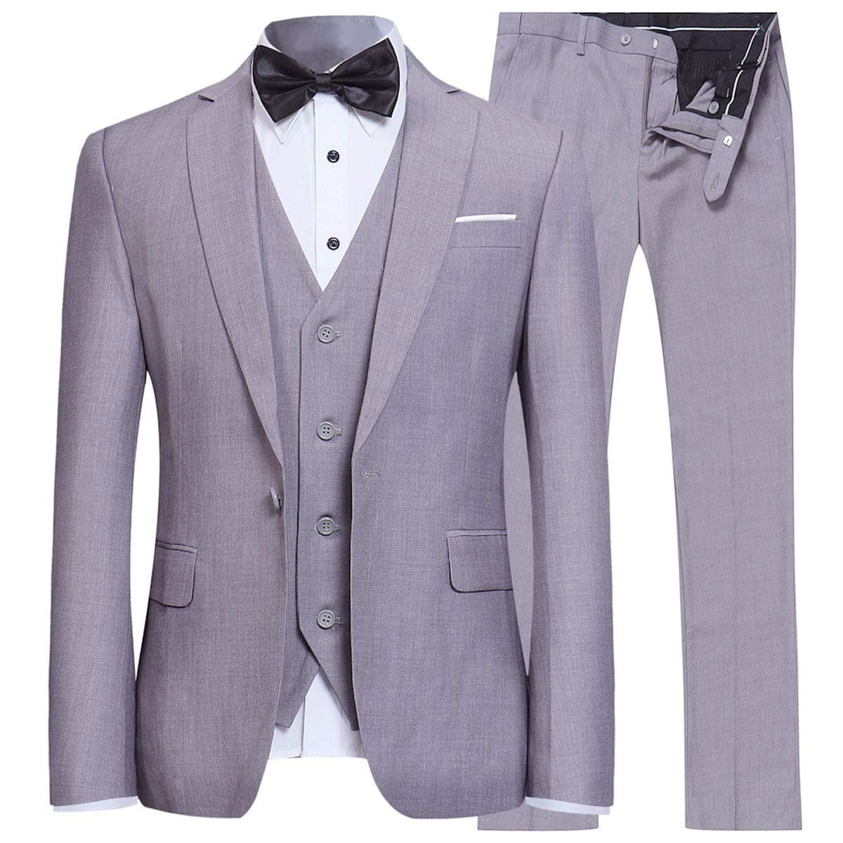 Men's Slim Fit 3-Piece Suit