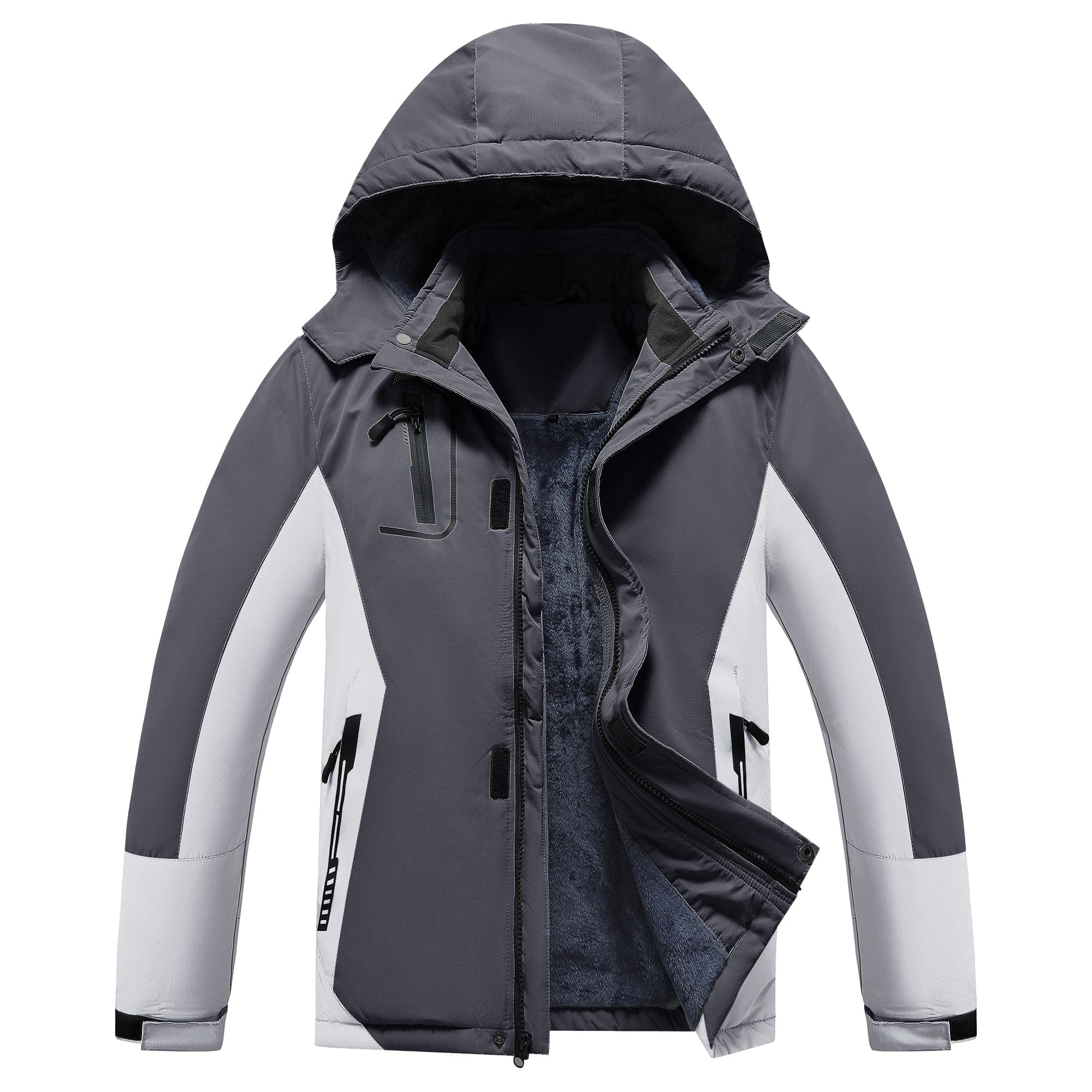 Dr.Cyril Kids' Waterproof Fleece Lined Ski Jacket