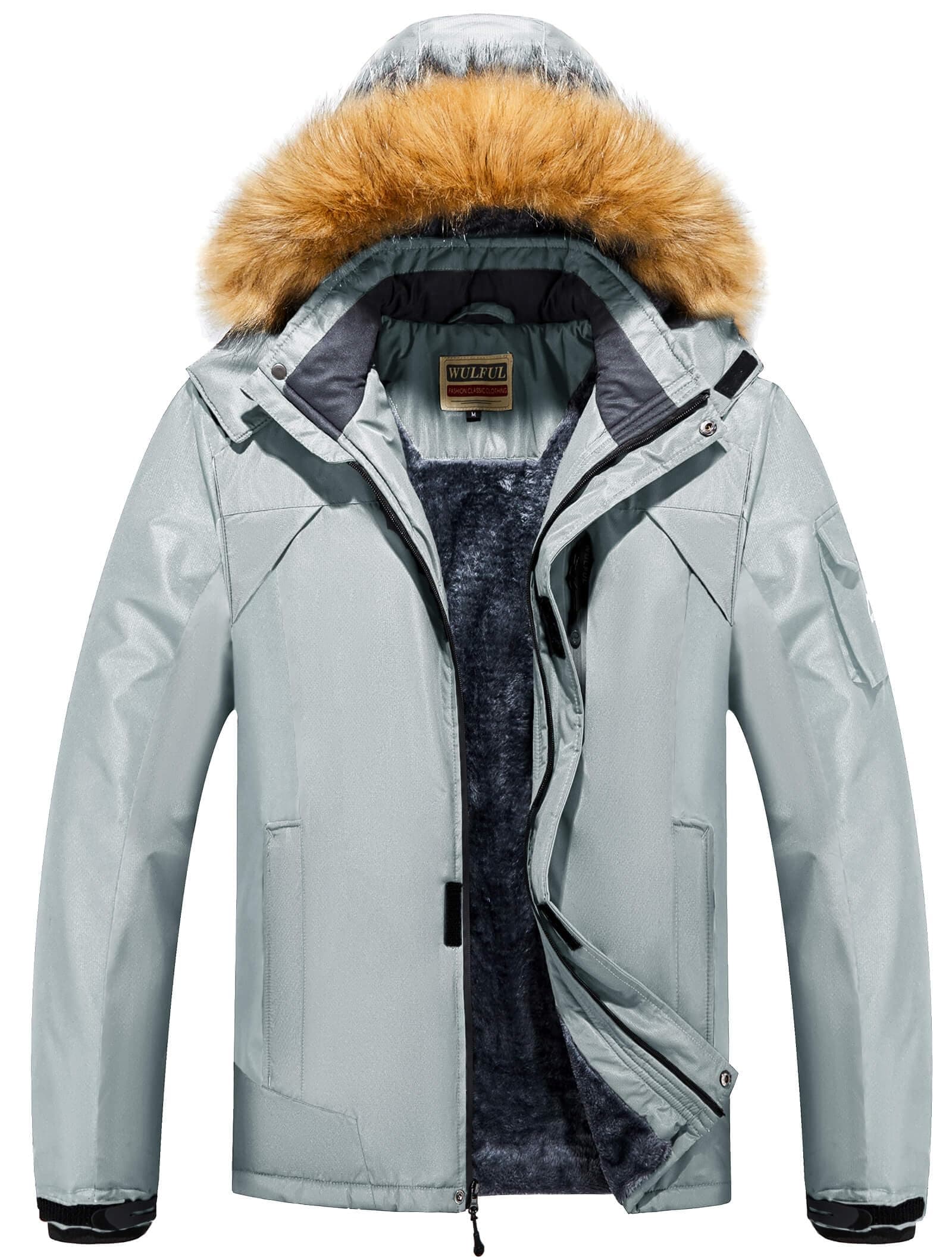 Men's Waterproof Ski Jacket for Winter
