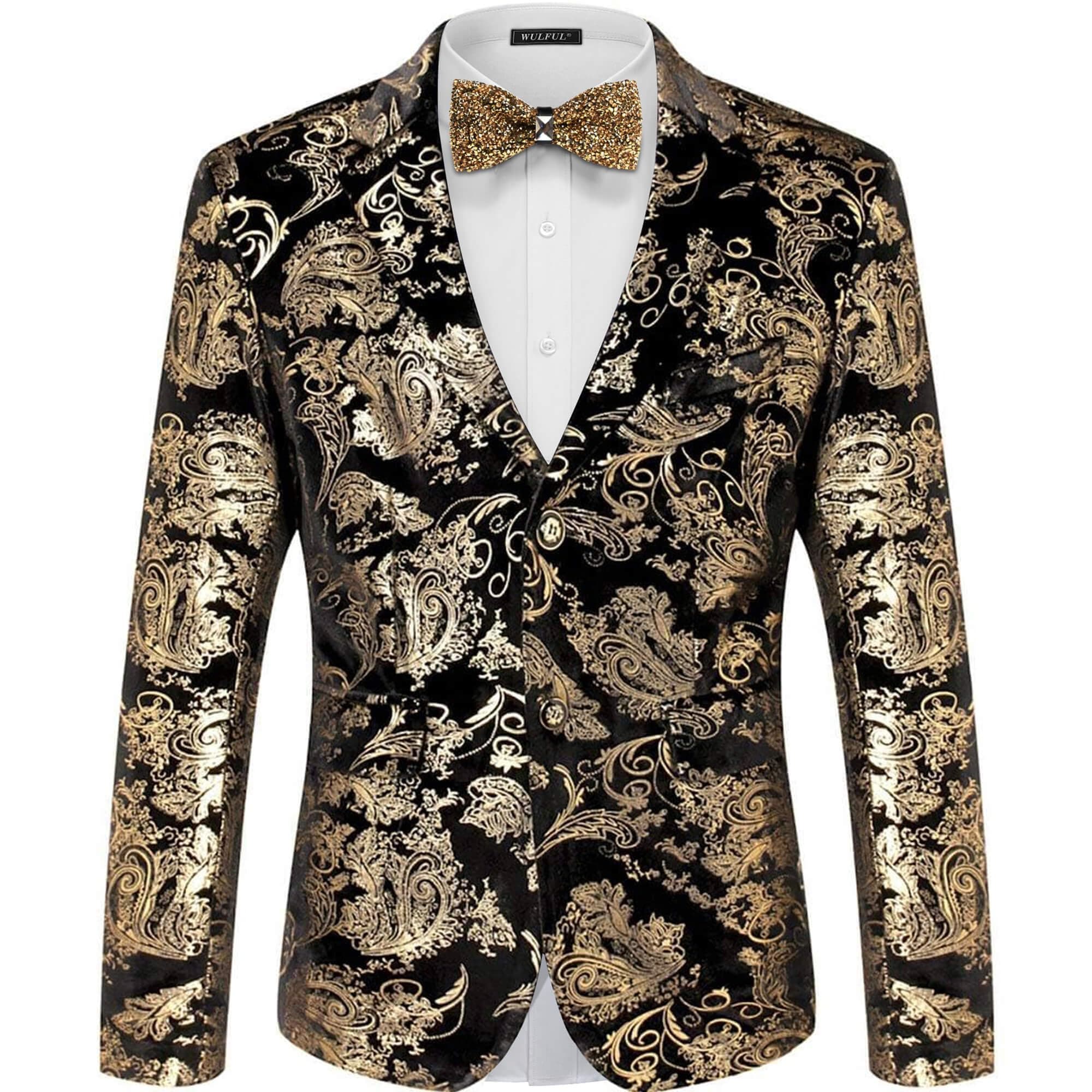 Stylish Mens Floral Blazer for Formal Events