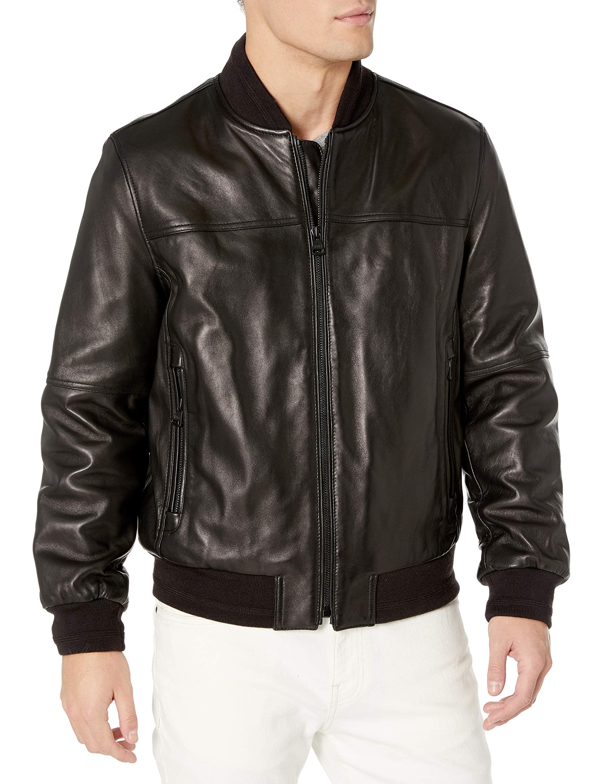 Andrew Marc Men's Classic Leather Jacket