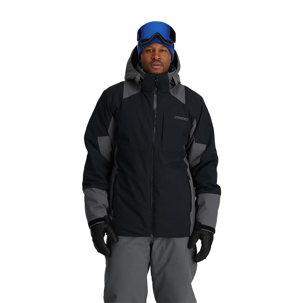 Spyder Men's Insulated Ski Hooded Snow Jacket