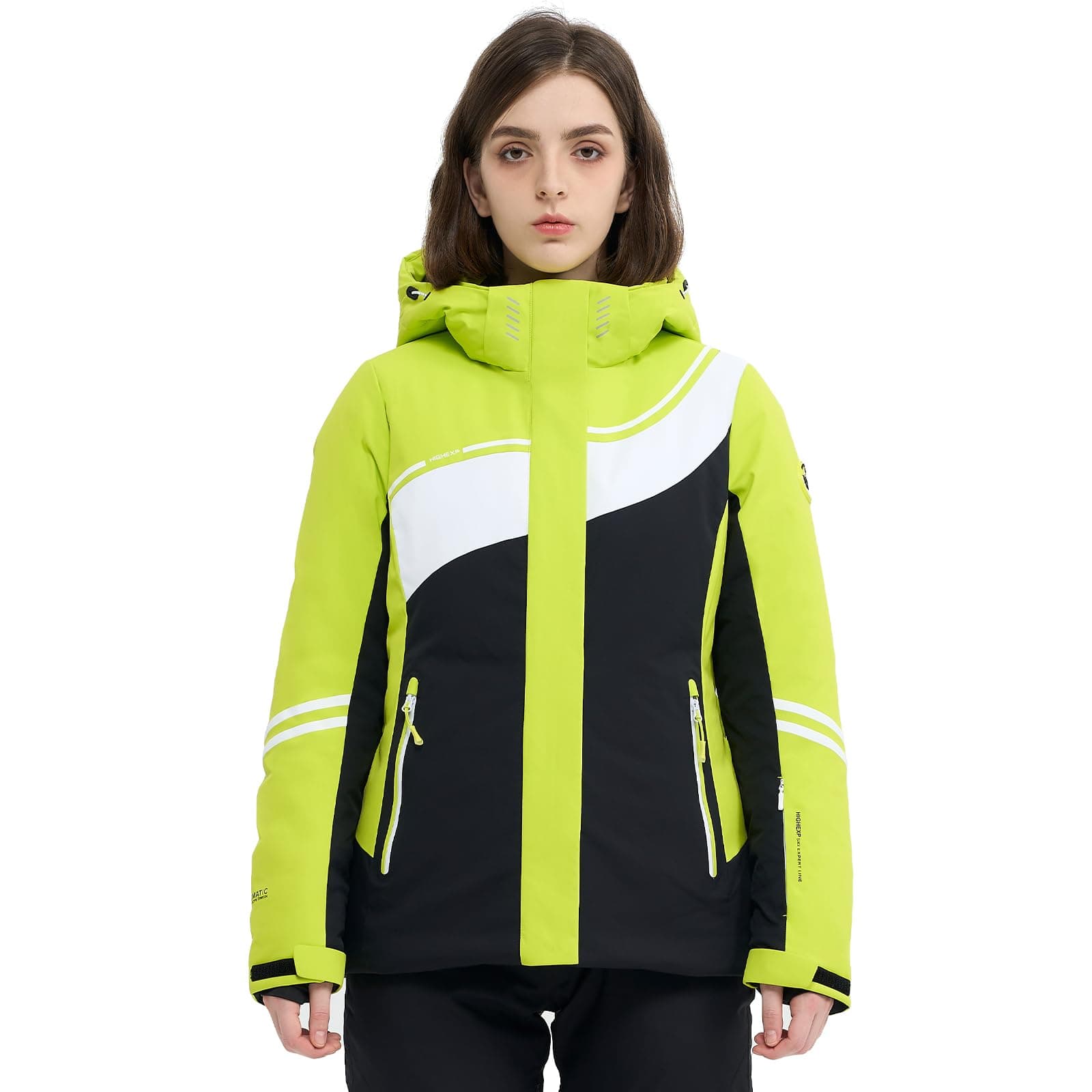 High-Experience Women's Slim Fit Snowboard Jacket Windproof & Waterproof