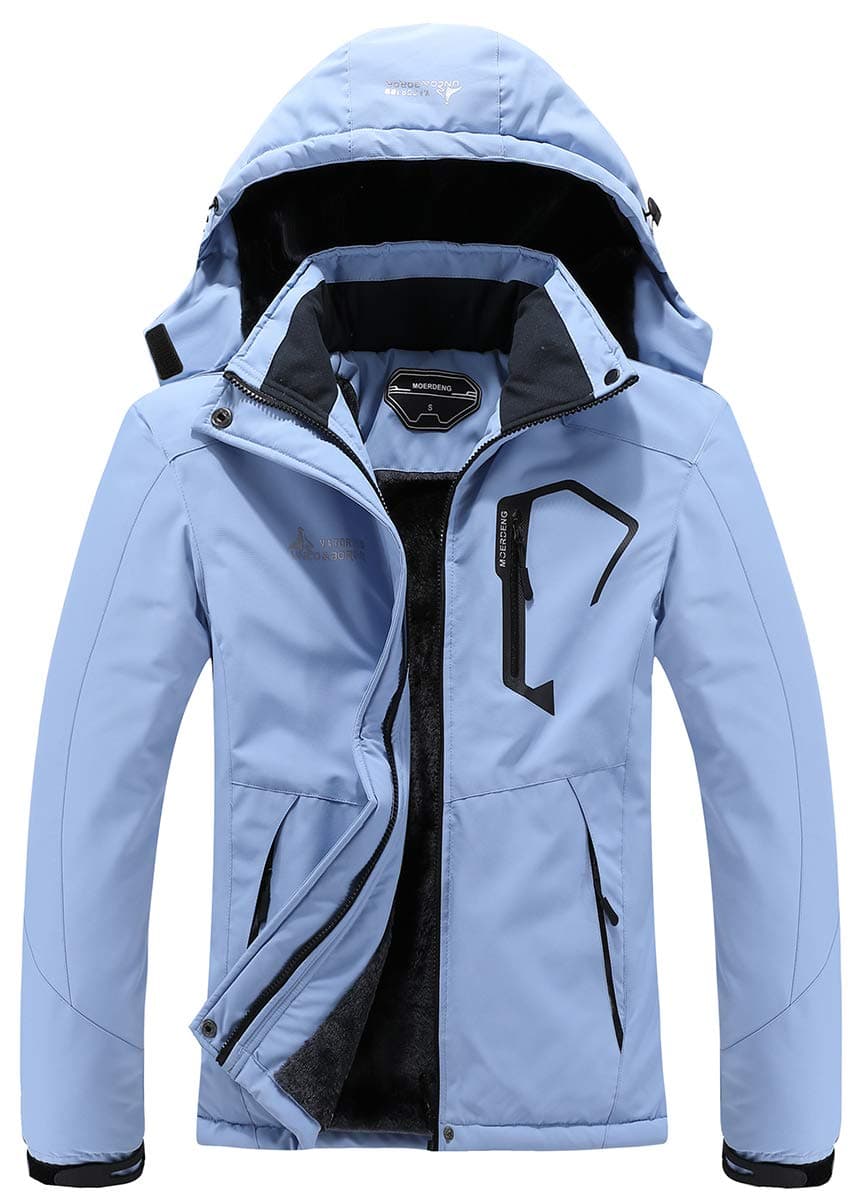 Moer Deng Women's Waterproof Winter Ski Jacket