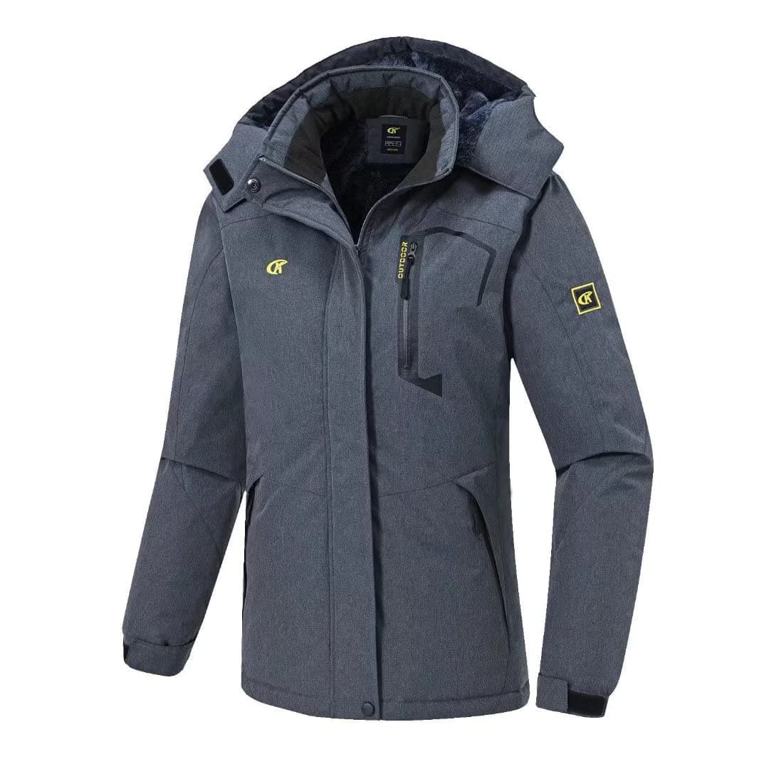 Pdbokew Women's Fleece Hooded Ski Snowboarding Jacket