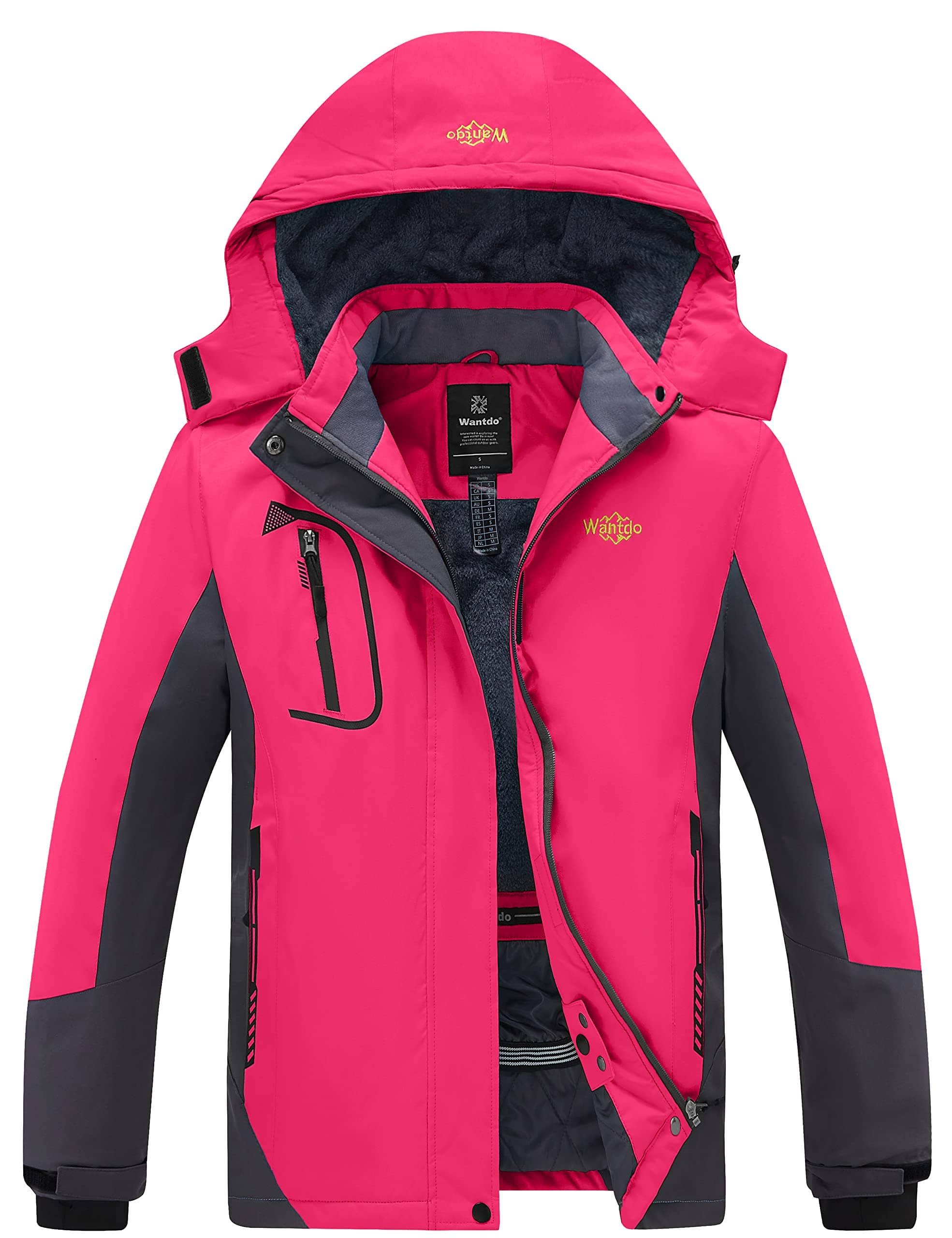 Women's Waterproof Ski Jacket for Winter