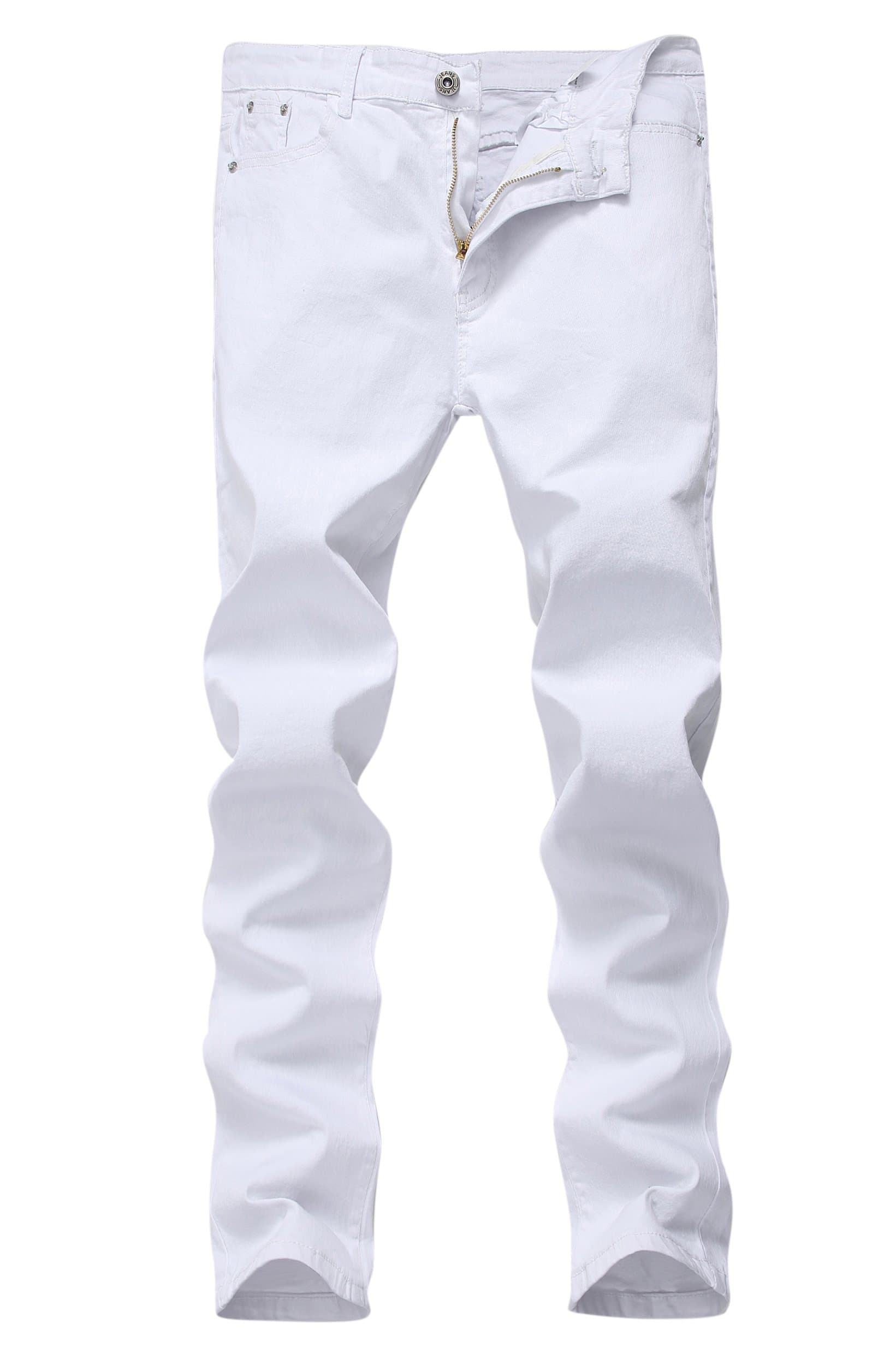 FREDD MARSHALL Men's Skinny Straight Leg Stretch Jeans Pants